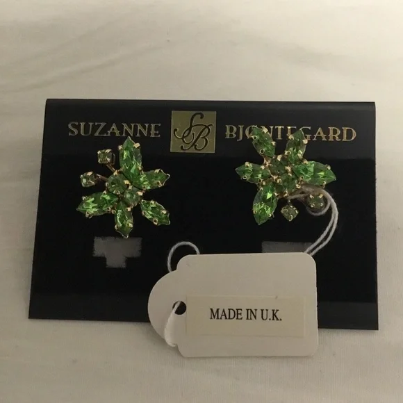 Spring Sale*** Set of 2 SUZANNE BJONTEGARD cosmetic earrings - Picture 5 of 6